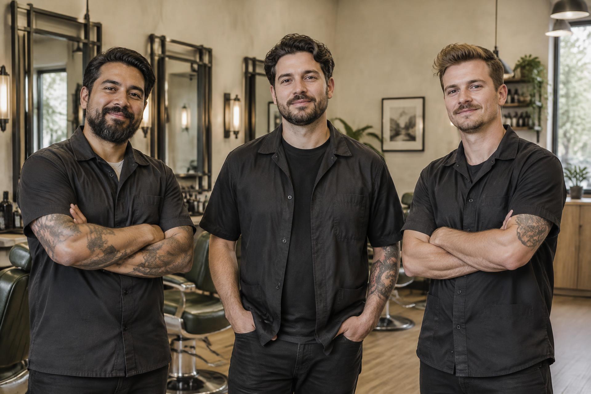 The three Ironclad barbers